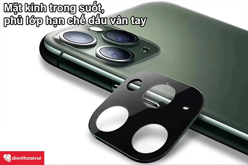 Miếng dán camera chống va đập S-Case iPhone 11