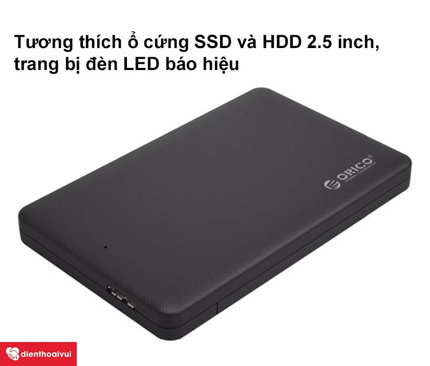 Hộp ổ cứng Orico 2.5″ 2577U3 SSD/HDD Sata 3