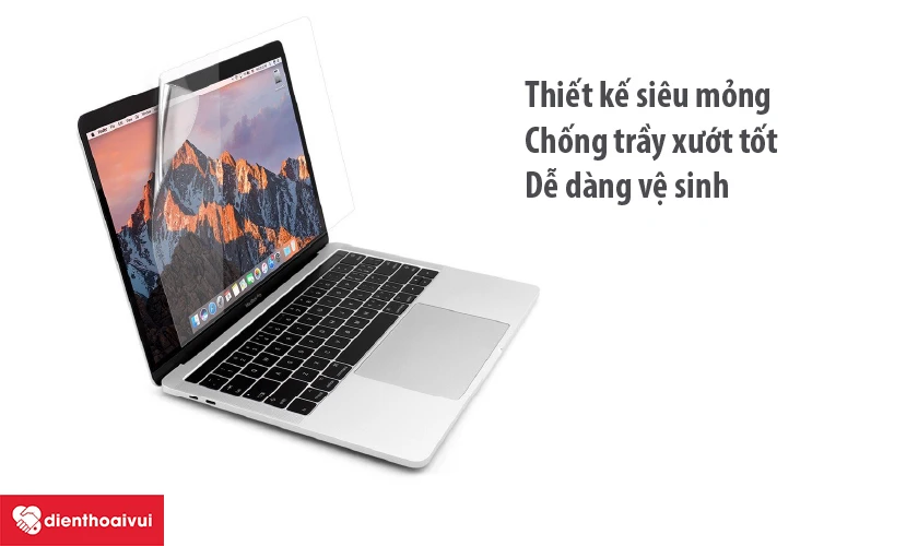 Miếng dán màn hình Macbook S-Case 13.3 inch