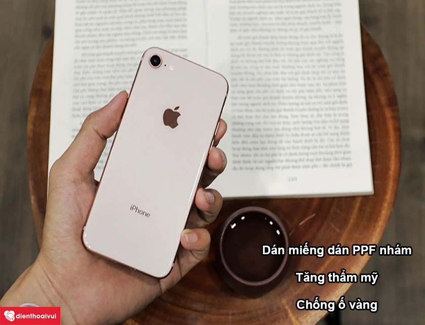 Những lợi ích khi dán miếng dán PPF nhám cho iPhone 7 và iPhone 8