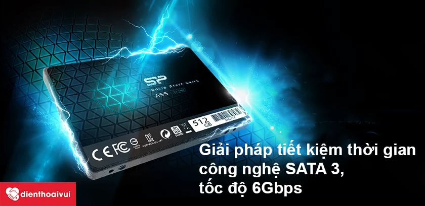 Ổ cứng SSD Silicon Power 128GB SATA 3 – Nhanh hơn, mạnh hơn