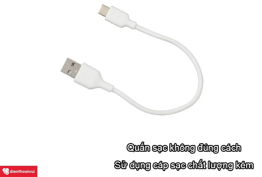 Nguyên nhân cáp sạc Xiaomi Mi 11 Lite cần phải thay