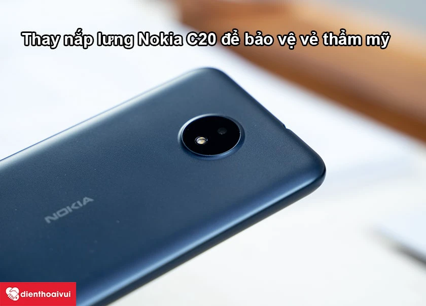 Thay nắp lưng Nokia C20