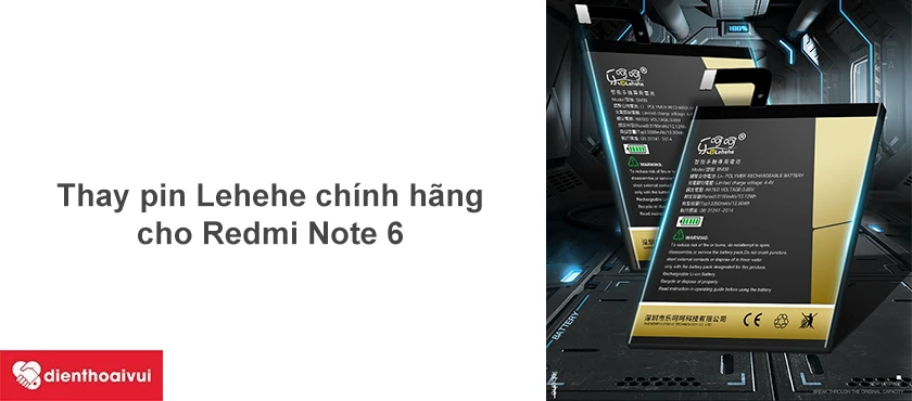 Dấu hiệu nhận biết tình trạng lỗi pin trên Redmi Note 6