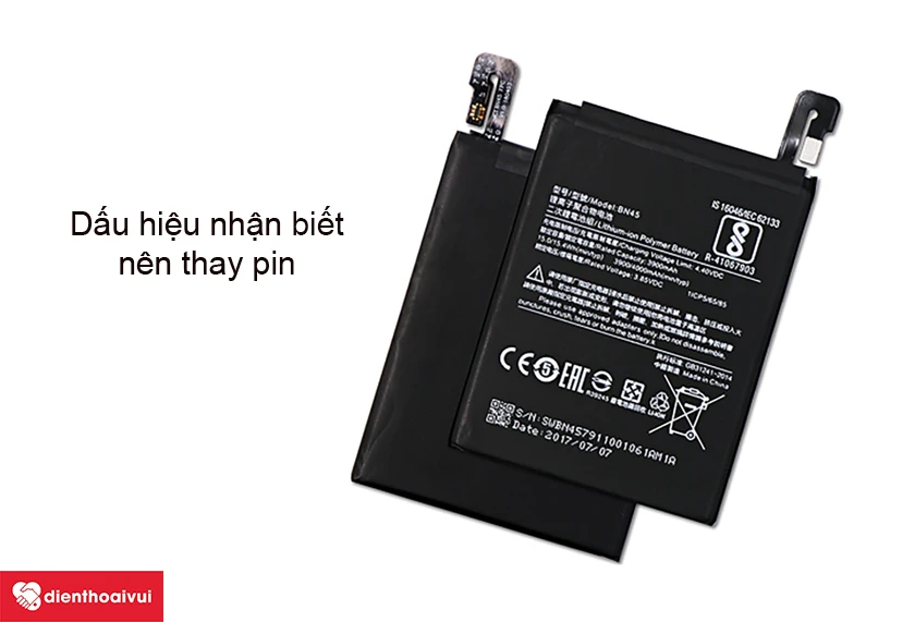 Khi nào nên thay pin điện thoại Xiaomi