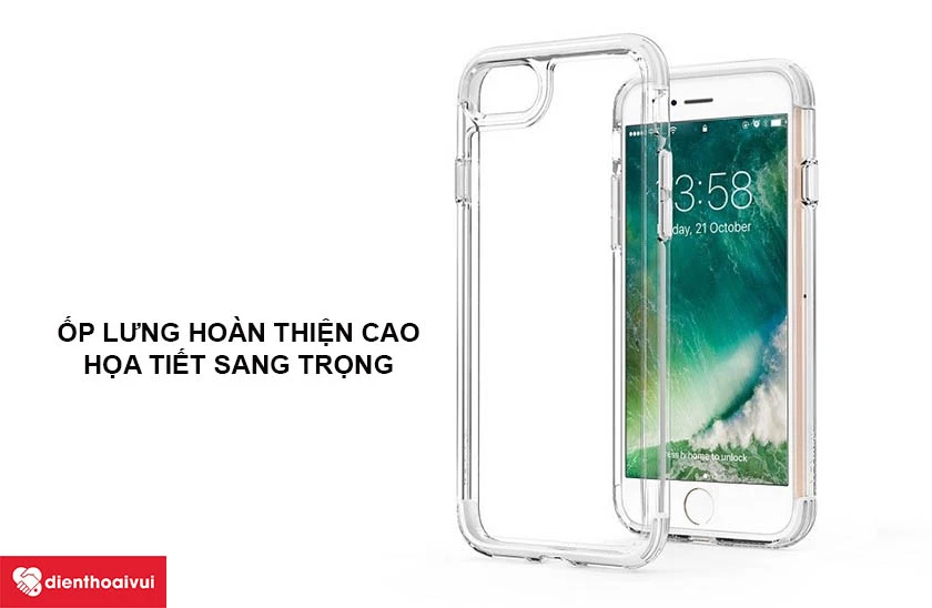 Ốp lưng chống va đập S-case iPhone 7/8 Plus in hình