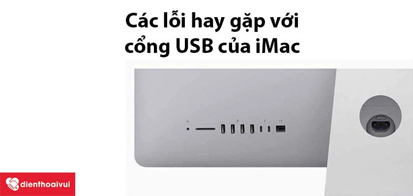 Thay cổng USB iMac 27 inch Late 2009 A1312 EMC 2309 