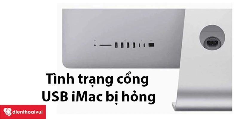 Thay cổng USB iMac 27 inch MID 2011 A1312 EMC 2429