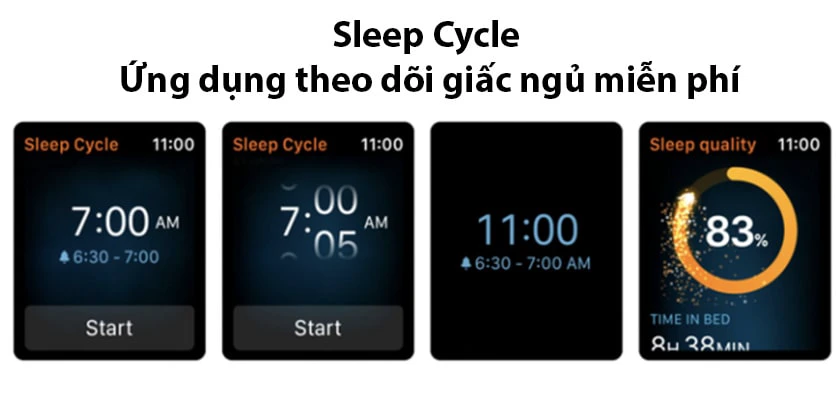 Sleep Cycle - app theo dõi giấc ngủ trên Apple Watch