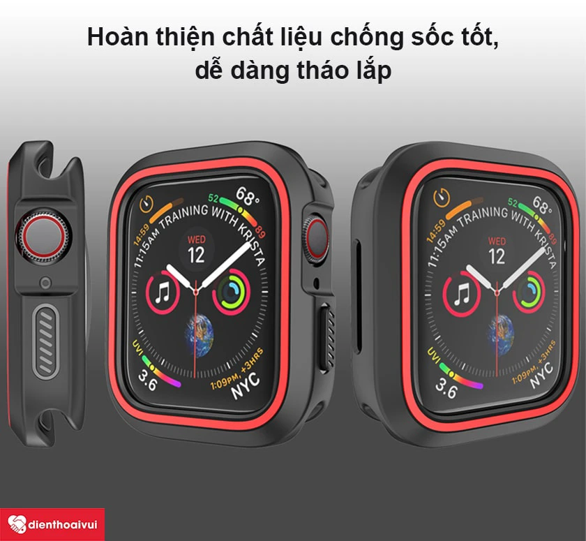Ốp chống sốc Apple Watch Fashion Case