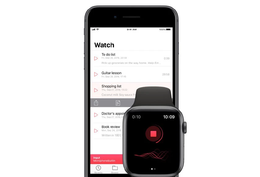 hướng dẫn sử dụng,dùng, xài apple watch tiết kiệm pin - chức năng just press record