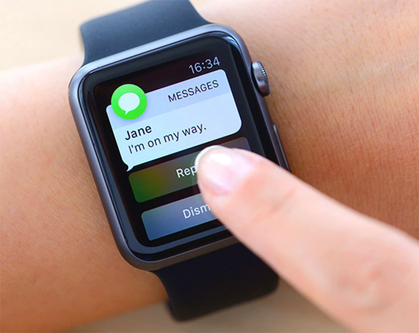 Nhận tin nhắn trên Apple Watch