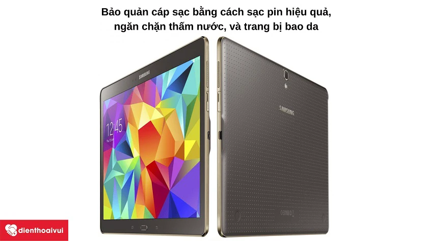 thay cáp sạc Samsung Tab S 10.5 2014 
