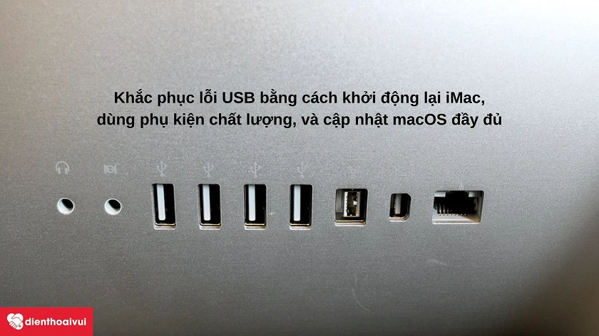 thay cổng USB iMac 21.5 inch MID 2010 A1311 EMC 2389 