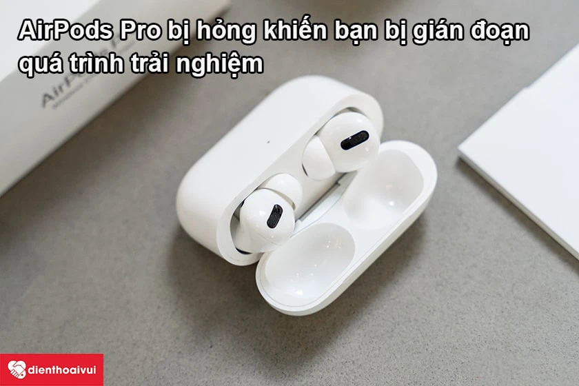 Thay loa trong tai nghe AirPods Pro