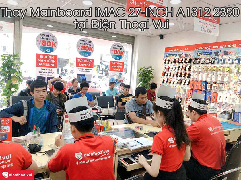 án thay mainboard iMac 27-inch MID-2010 A1312 EMC 2390