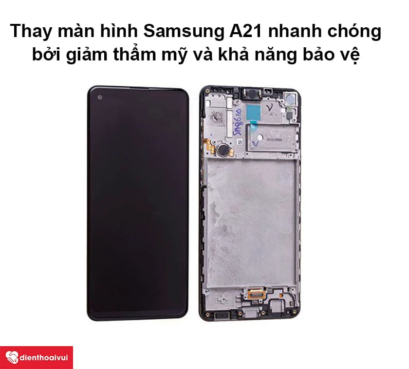 Thay màn hình Samsung Galaxy A21 