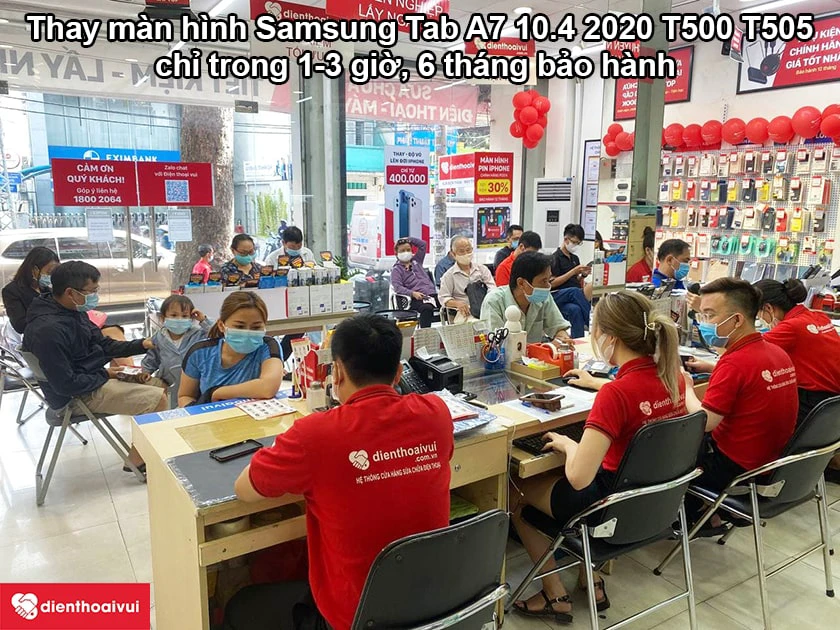 Thay màn hình Samsung Tab A7 10.4 2020 T500 T505