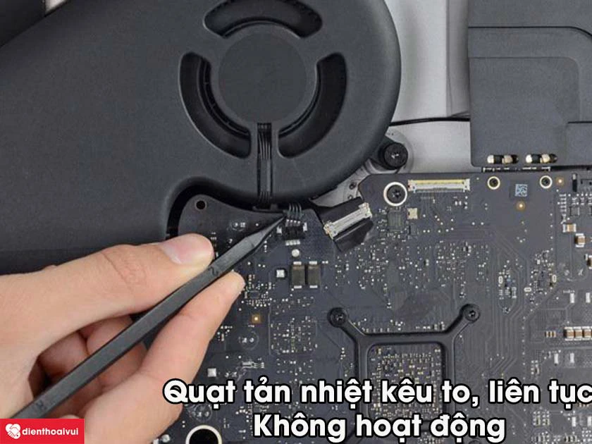 Thay quạt iMac 21.5 inch MID 2011 A1311 EMC 2428