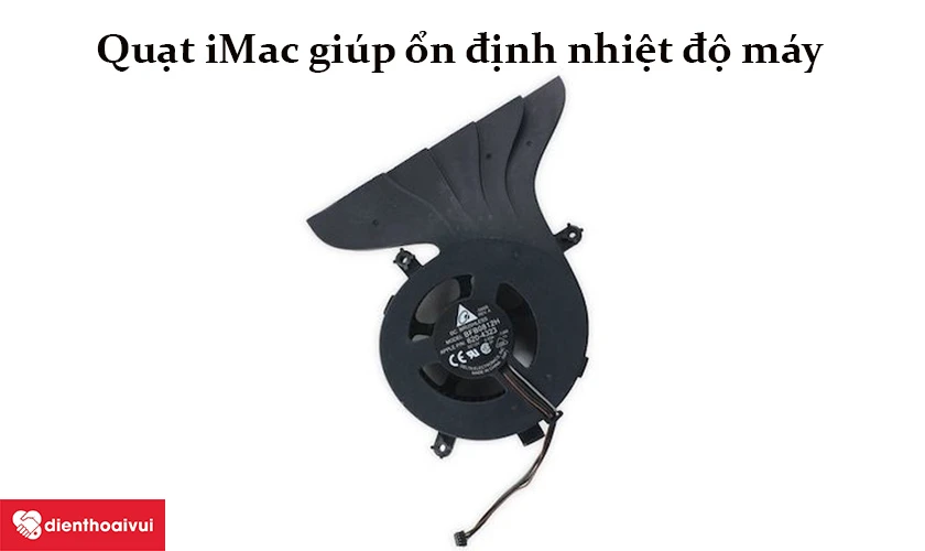 Thay quạt iMac 20 inch A1224 EMC 2133 