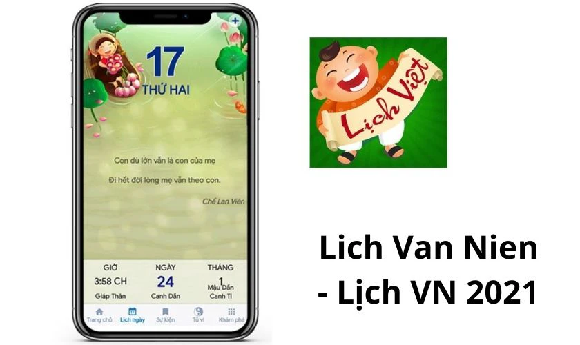 Ứng dụng Lich Van Nien - Lịch VN 2022