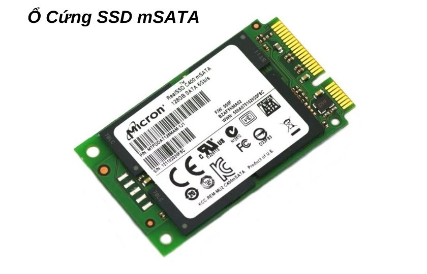 Tốc độ chuẩn của ổ cứng SSD mSATA