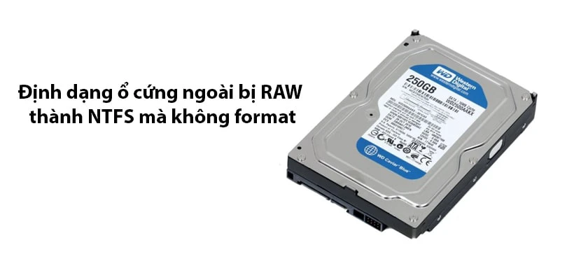 NTFS mà không format