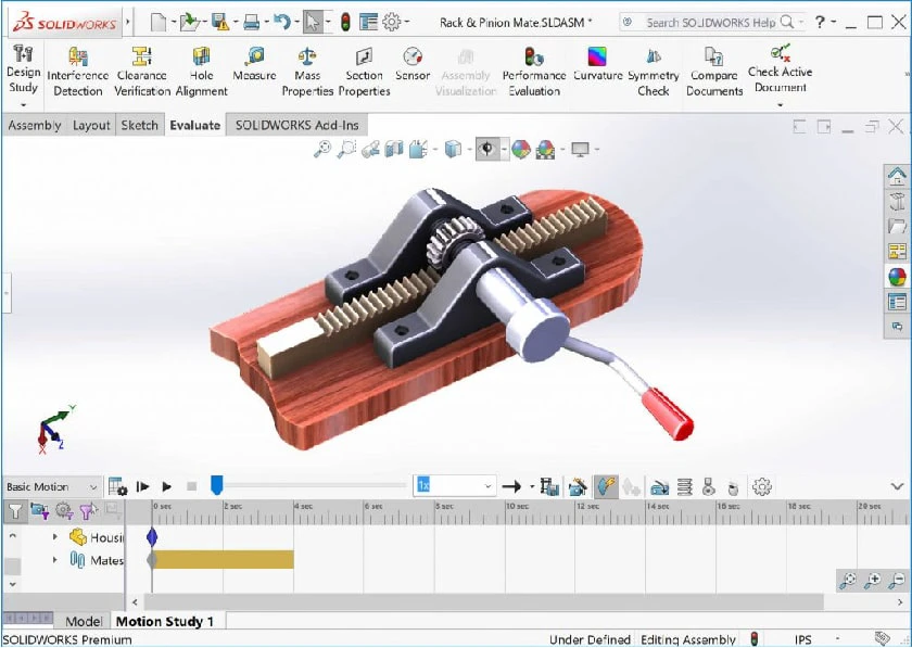 Phần mềm vẽ 3D SolidWorks