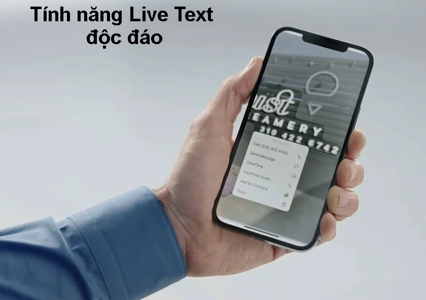 Live Text cực độc đáo