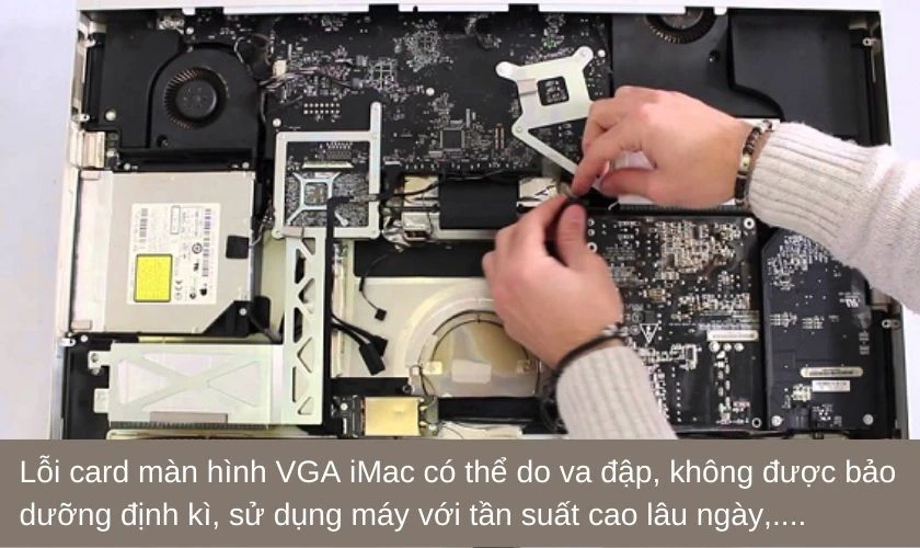 Nguyên nhân và cách khắc phục lỗi card màn hình iMac