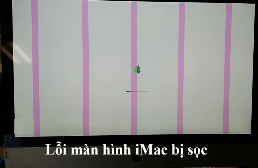Màn hình iMac bị sọc