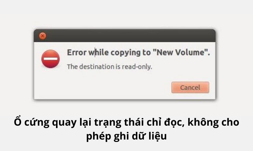 ổ cứng iMac bị lỗi