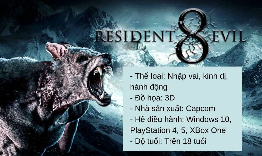 Thông tin cơ bản game Resident Evil