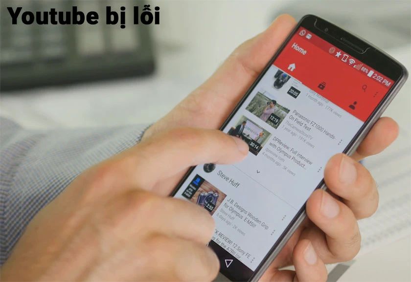 youtube bị mất tiếng