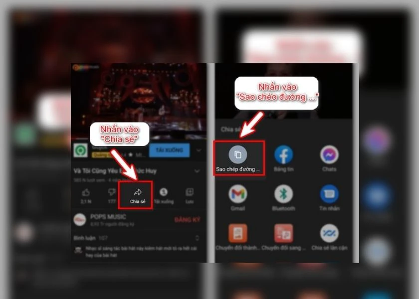 Cách cài nhạc chuông từ Youtube trên điện thoại Android