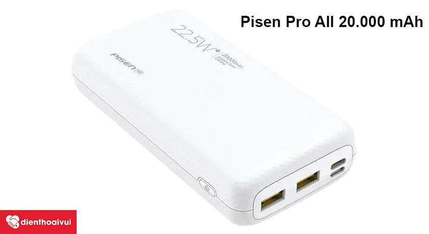 Pisen Pro All 20.000 mAh