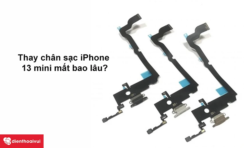 Thay cáp sạc iPhone 13 mini