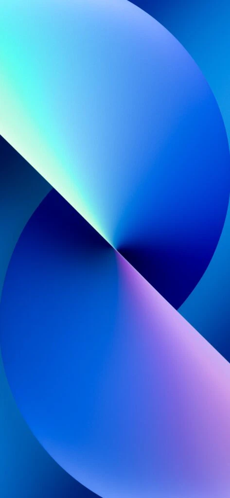 Ảnh nền iPhone 13 4k Full HD kích thước - gardient xanh dương