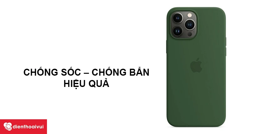 Ốp lưng iPhone 13 Pro Max KST Silicon chống bẩn