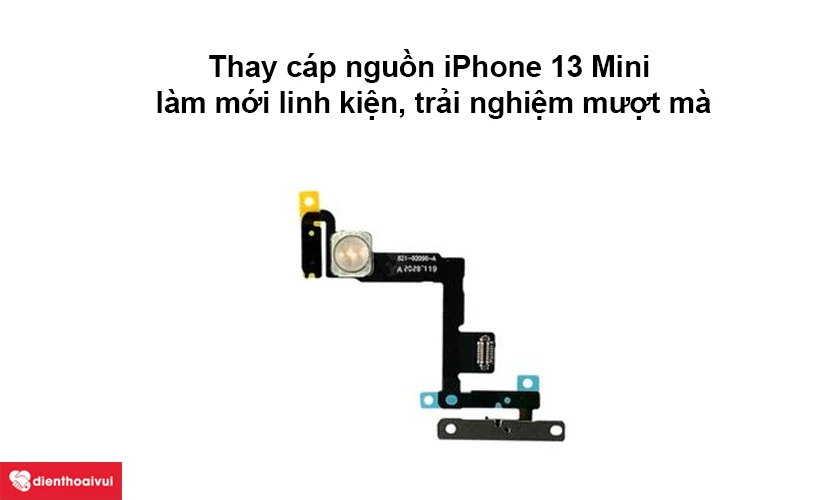 Thay cáp nguồn iPhone 13 Mini