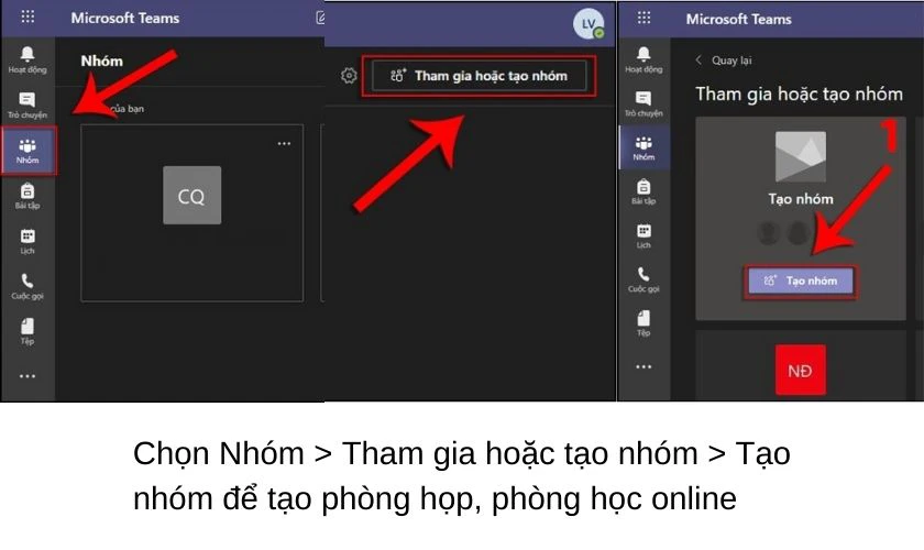 Cách tạo và chia sẻ phòng họp, phòng học online