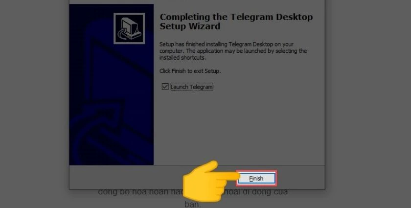chọn Install