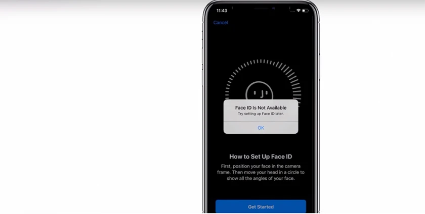 Lỗi Face ID
