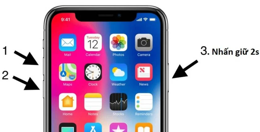 Bật và tắt Face ID lần nữa