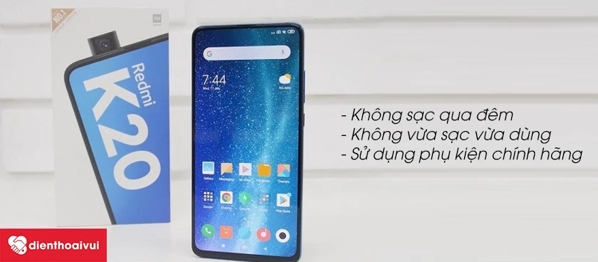 Thay pin Xiaomi Redmi K20