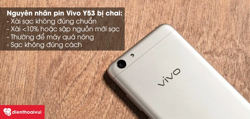 Thay pin Vivo Y53 