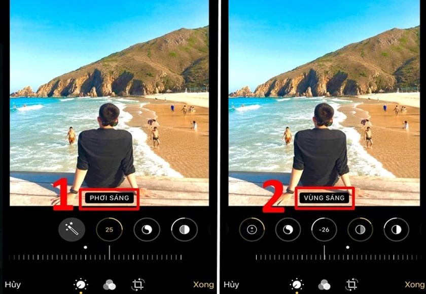 Hướng dẫn thực hiện chỉnh ảnh trên iPhone không cần app