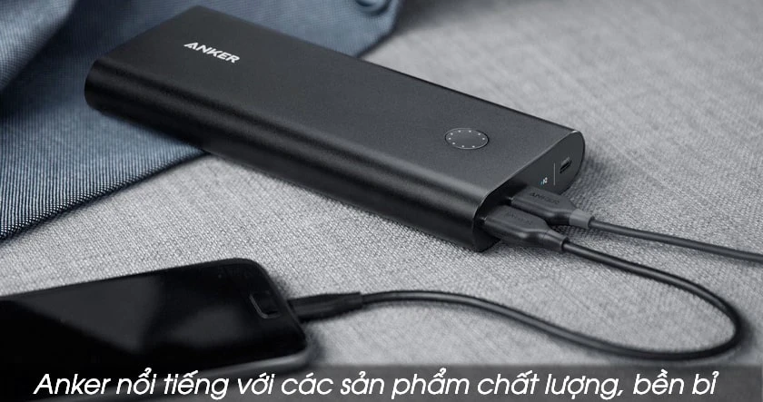 Anker - thương hiệu sạc dự phòng hàng đầu hiện nay