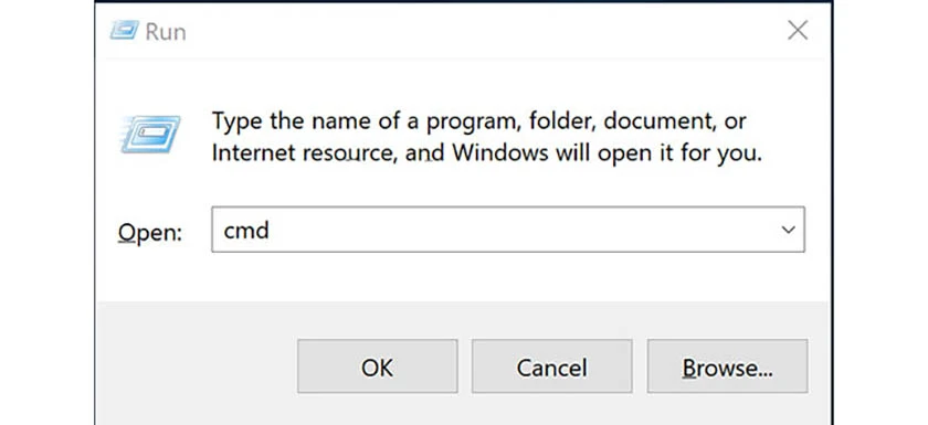 Xóa file bằng cách sử dụng cmd