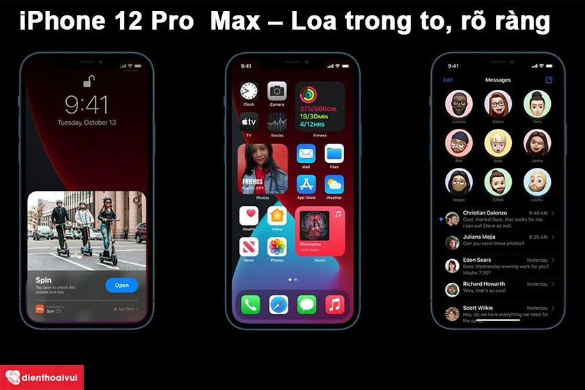 Thay dây nối loa trong iPhone 12 Pro Max